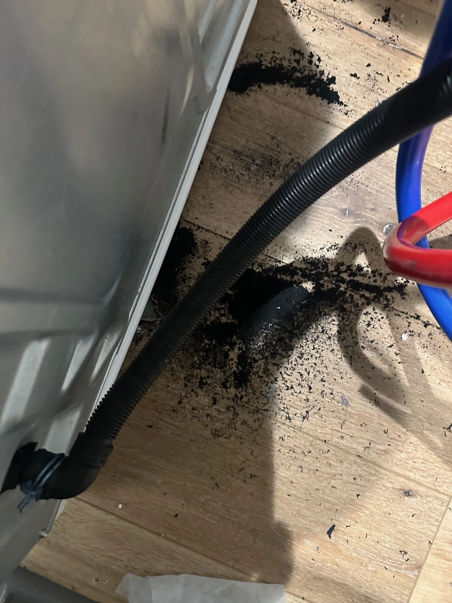 Washing machine belt debris causing washer not spin or agitate