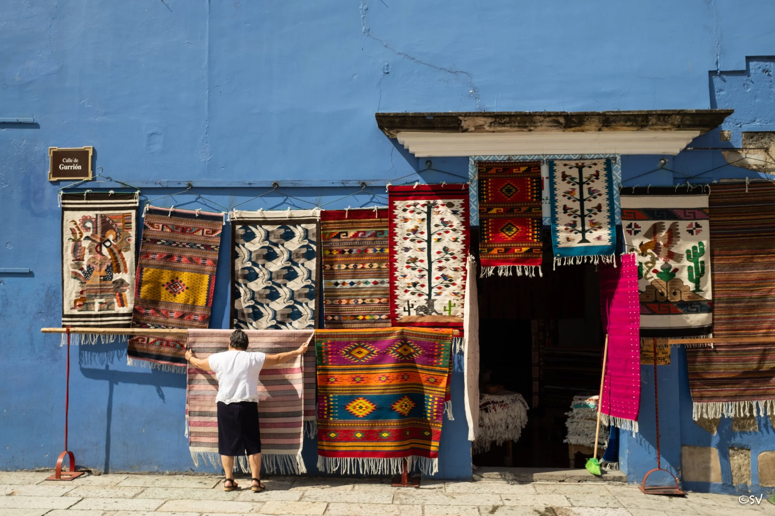 Where work becomes art. (Oaxaca, Mexico)