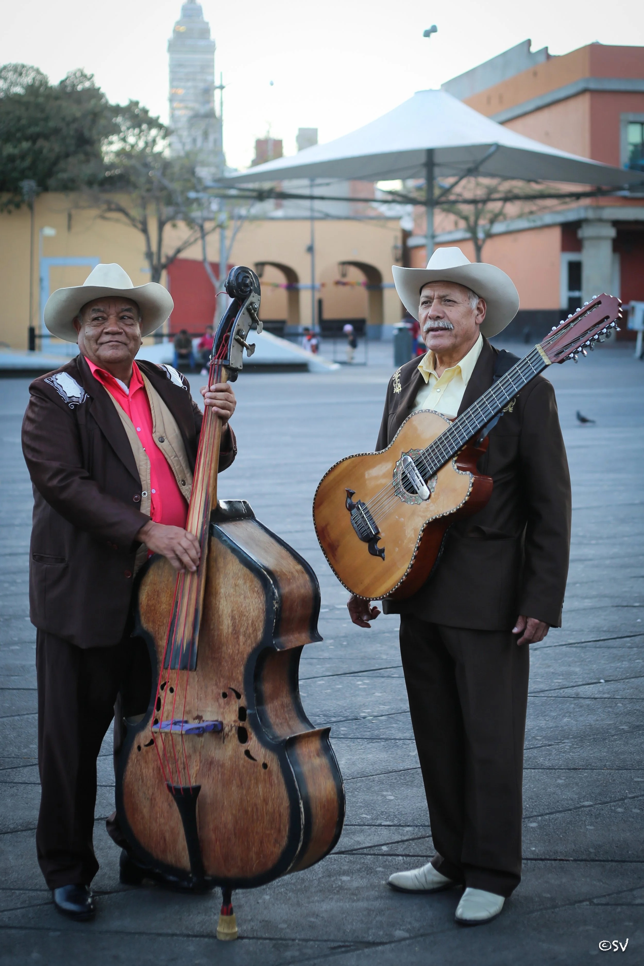 The Mariachi men. (Mexico City, Mexico)