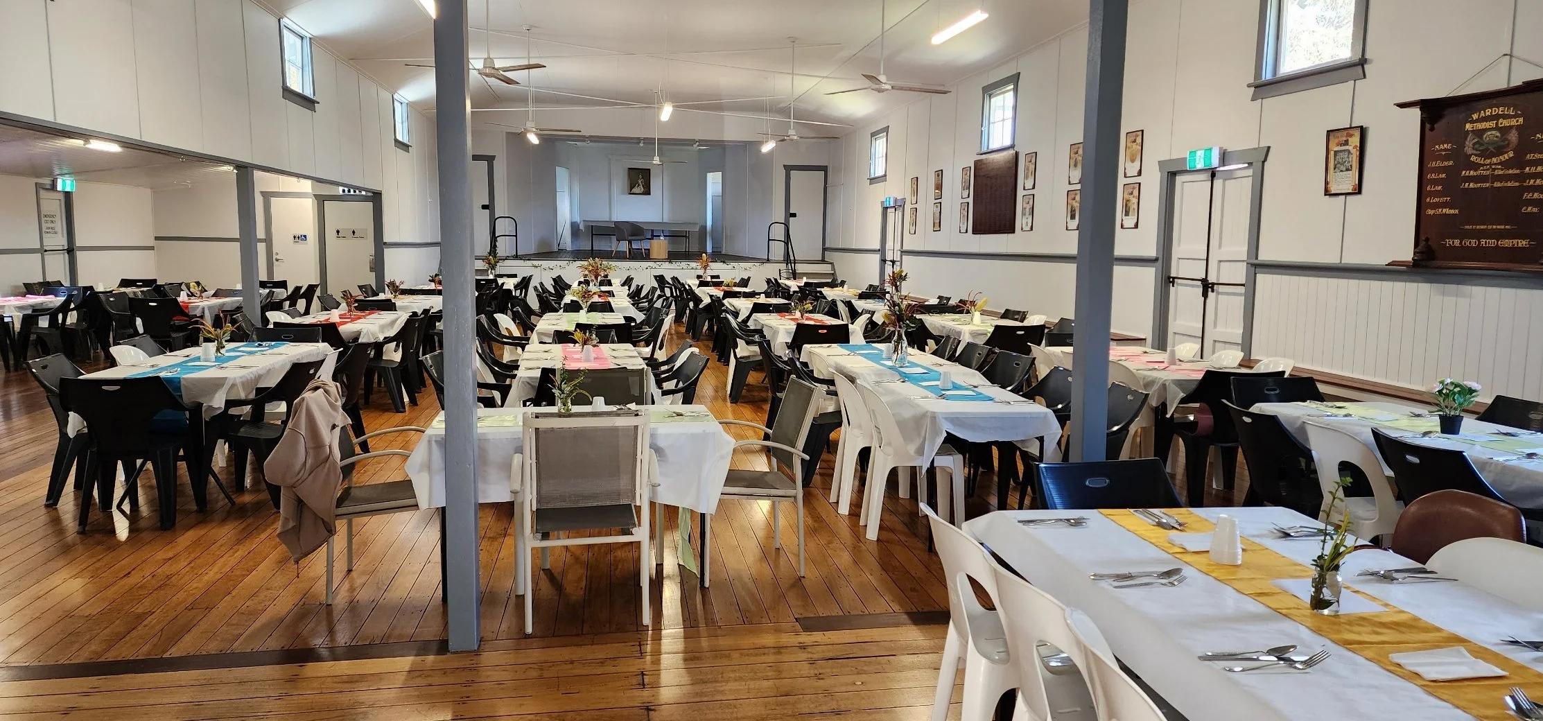 Wardell Hall ample room for functions