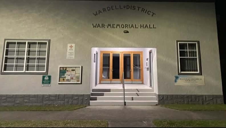 Wardell Hall in original state before a well deserved re paint