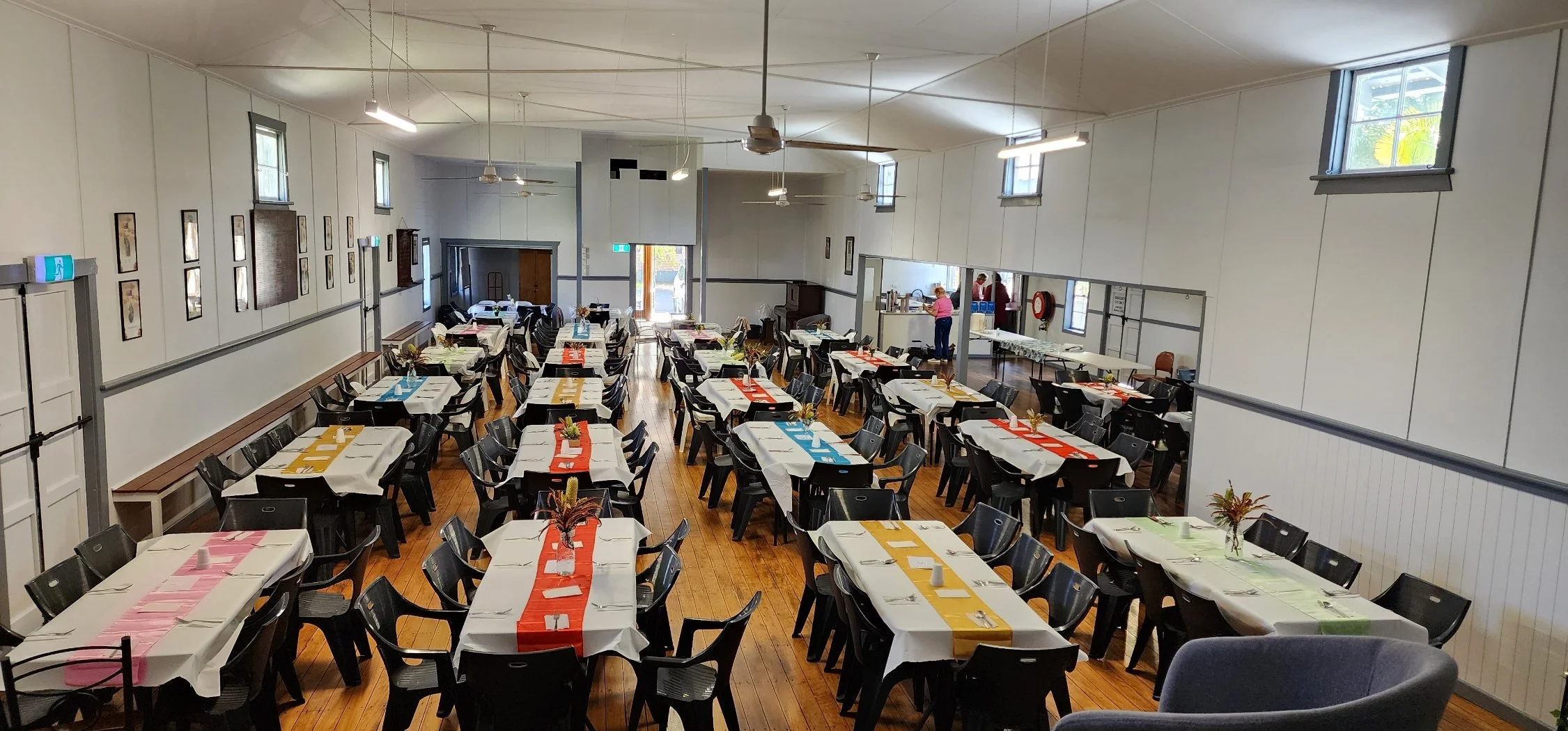 Large capable hall can accomodate a lot of people