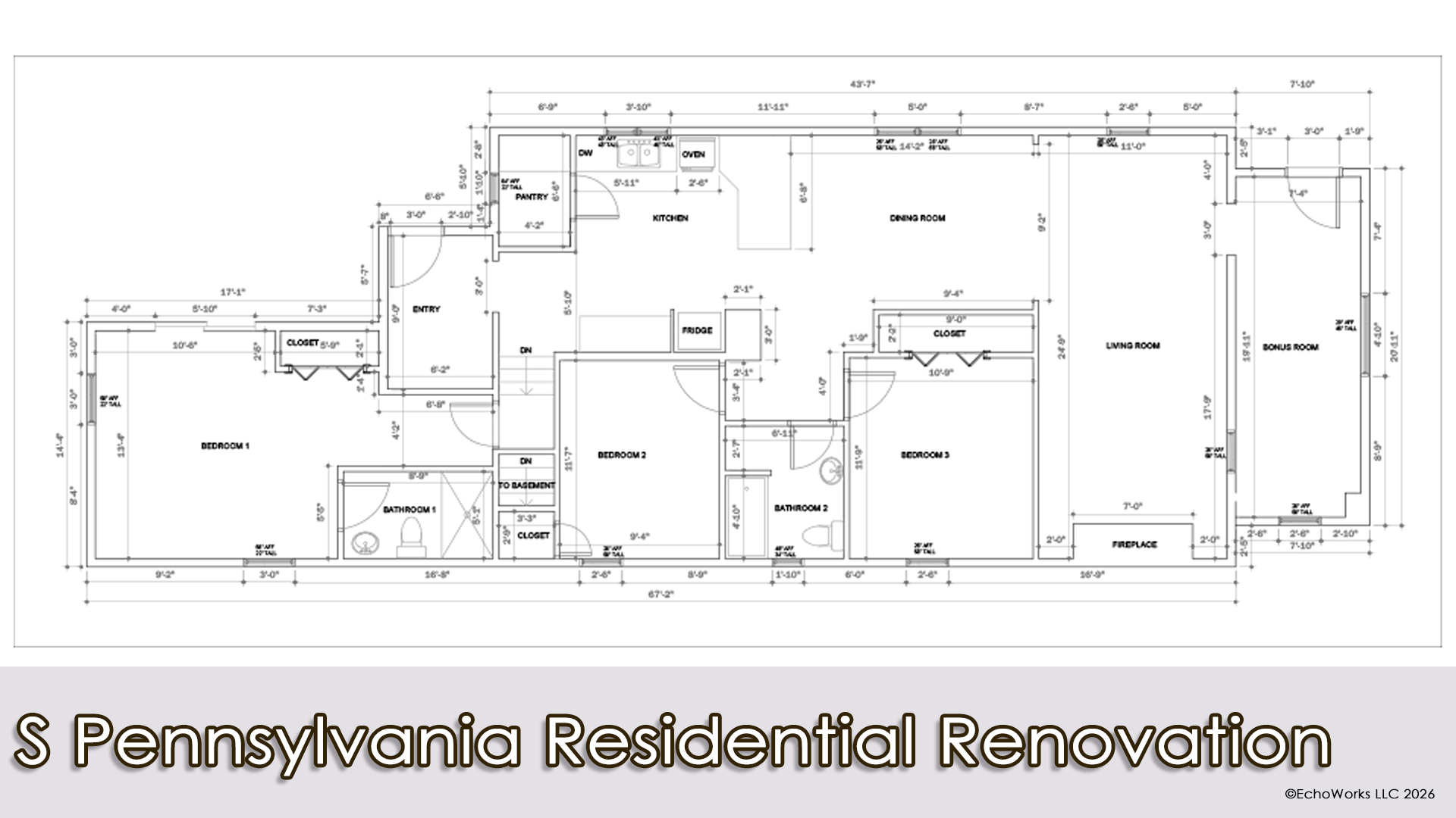 S Pennsylvania Residential Renovation