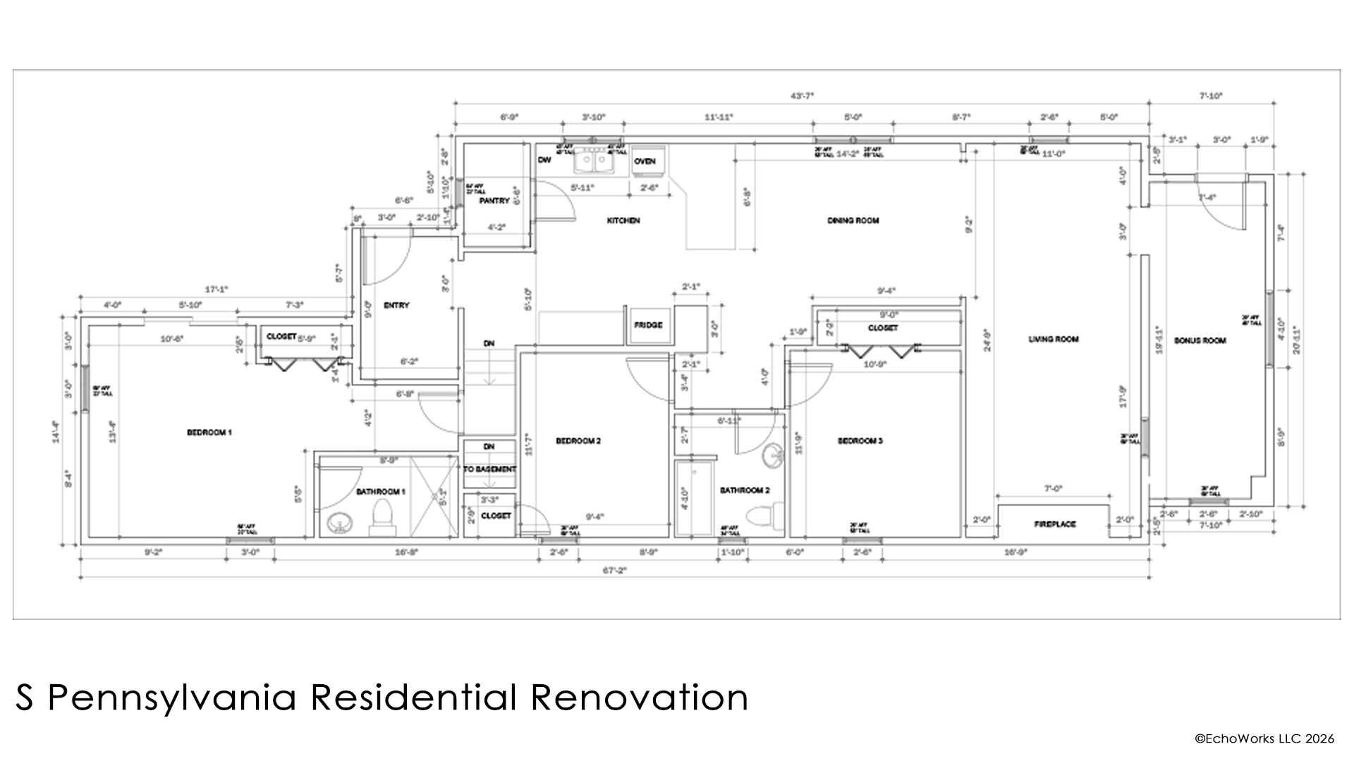 S Pennsylvania Residential Renovation
