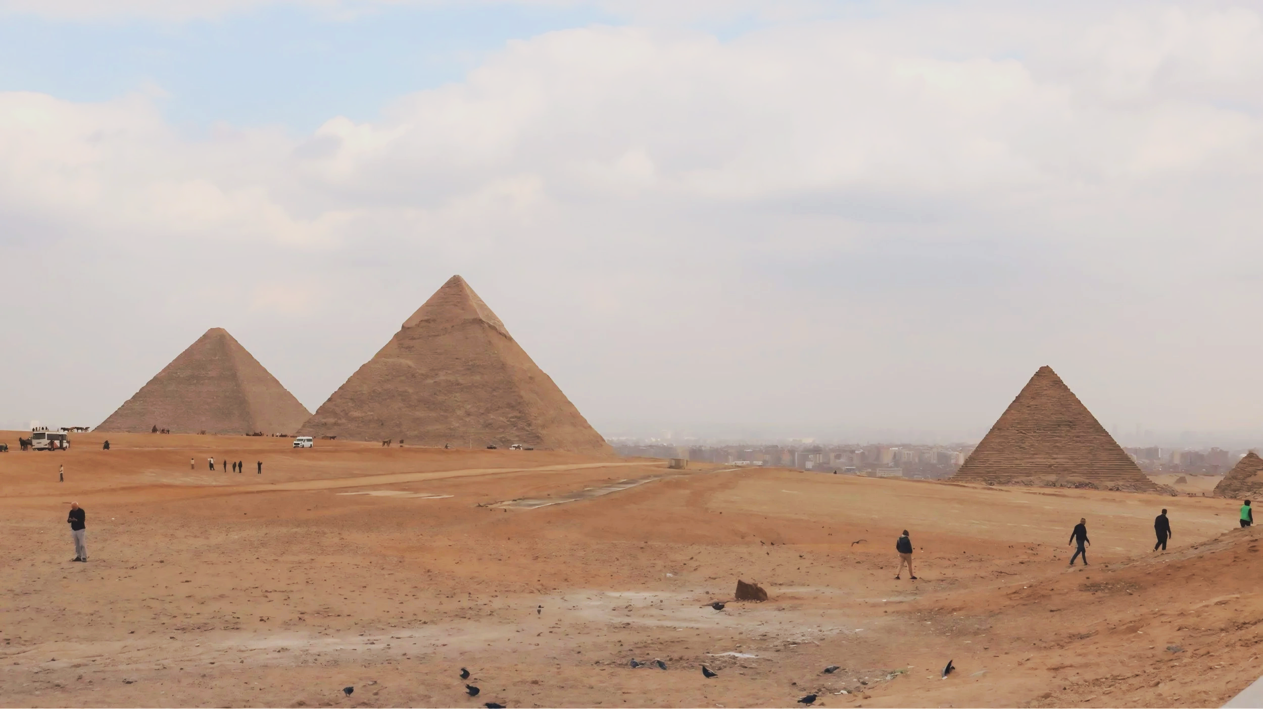 The Pyramids of Giza, Egypt