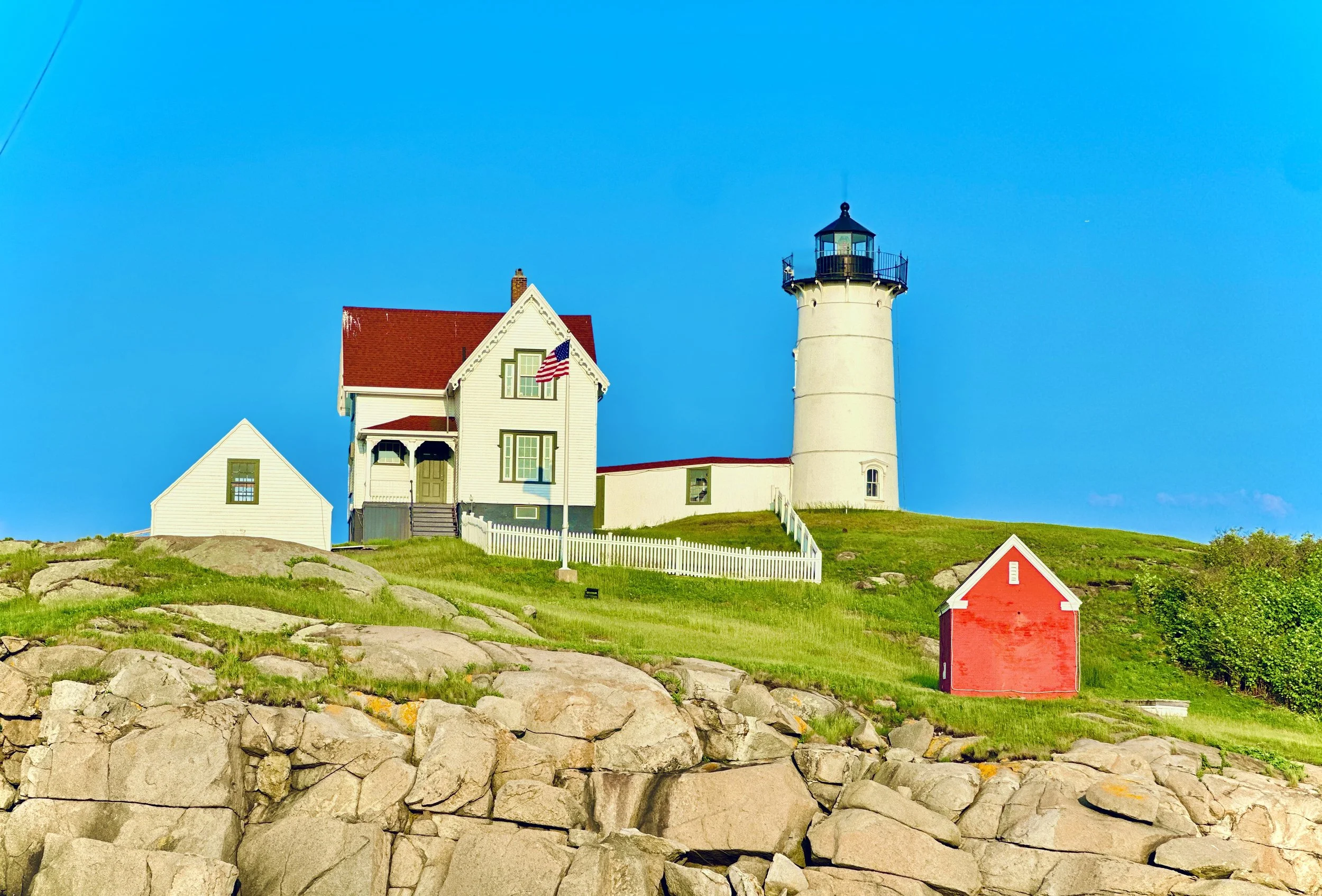 Lighthouse in Ogunquit, Maine - Shot on iPhone 14 Pro Max