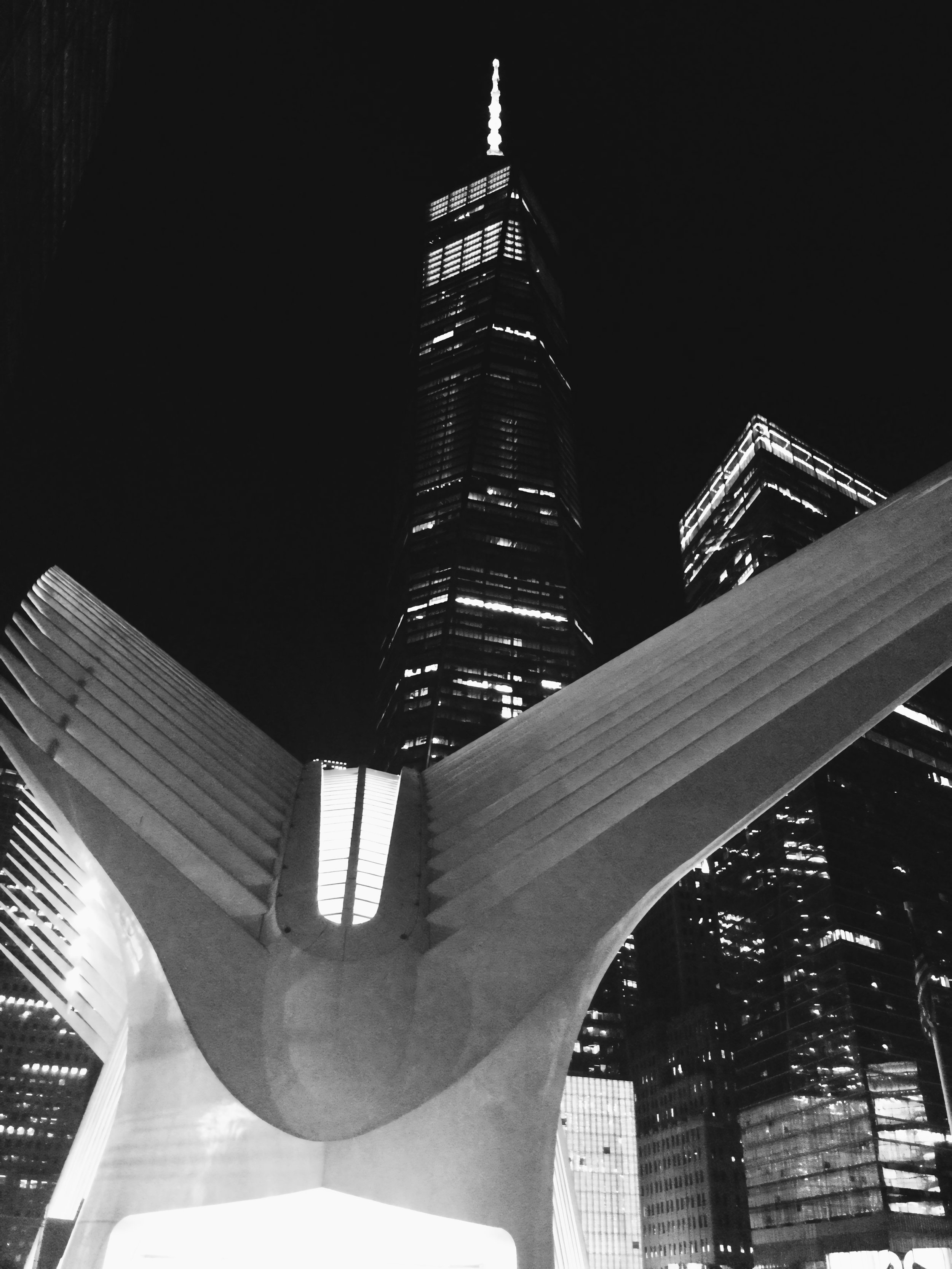 Oculus and Freedom Tower, WTC, NYC- Shot on iPhone 5s