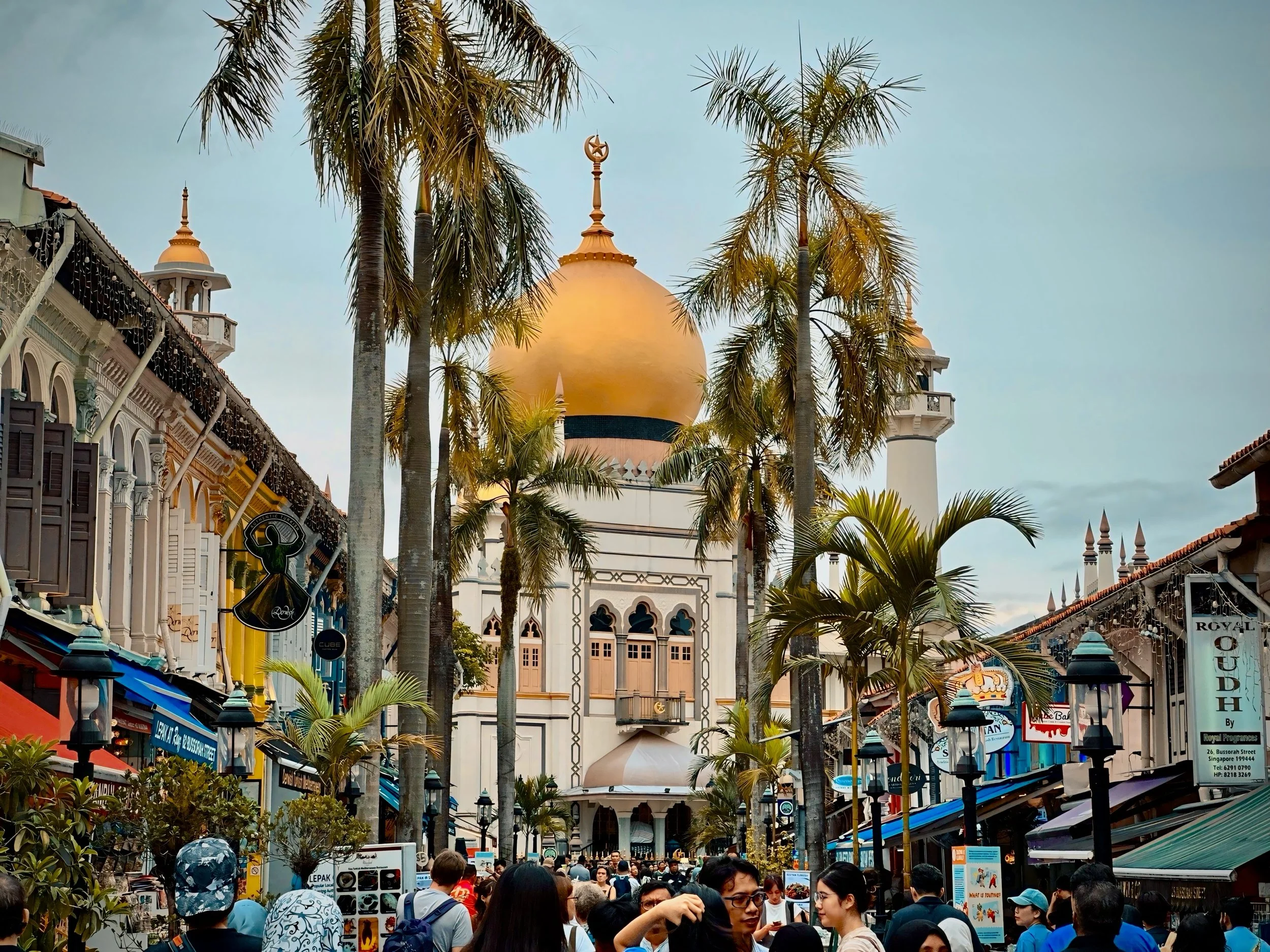 Sultan Mosque, Kampong Glam, Singapore - Shot on Canon EOS Rebel t6i