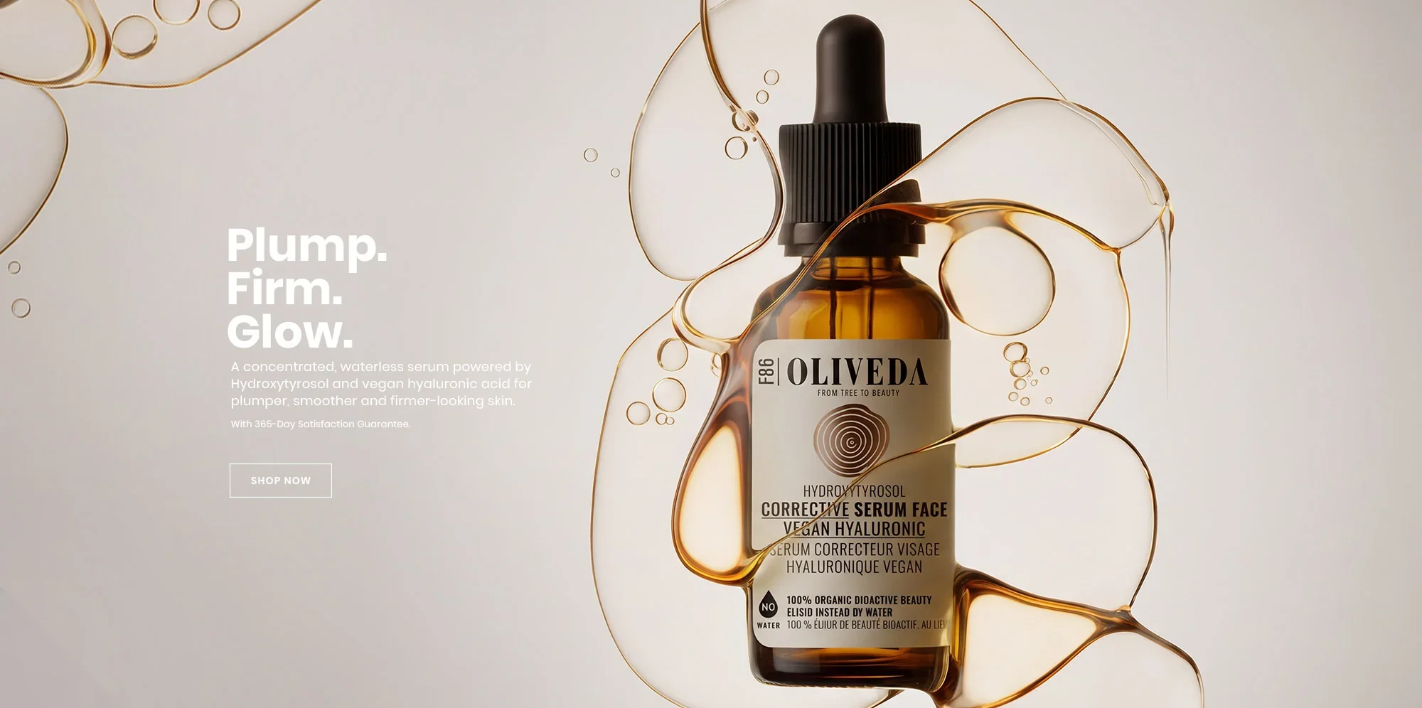F86 Corrective Vegan Hyaluronic Serum Face