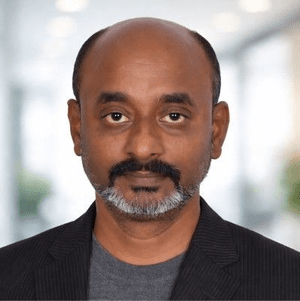 Pooventan Krishnan, headshot