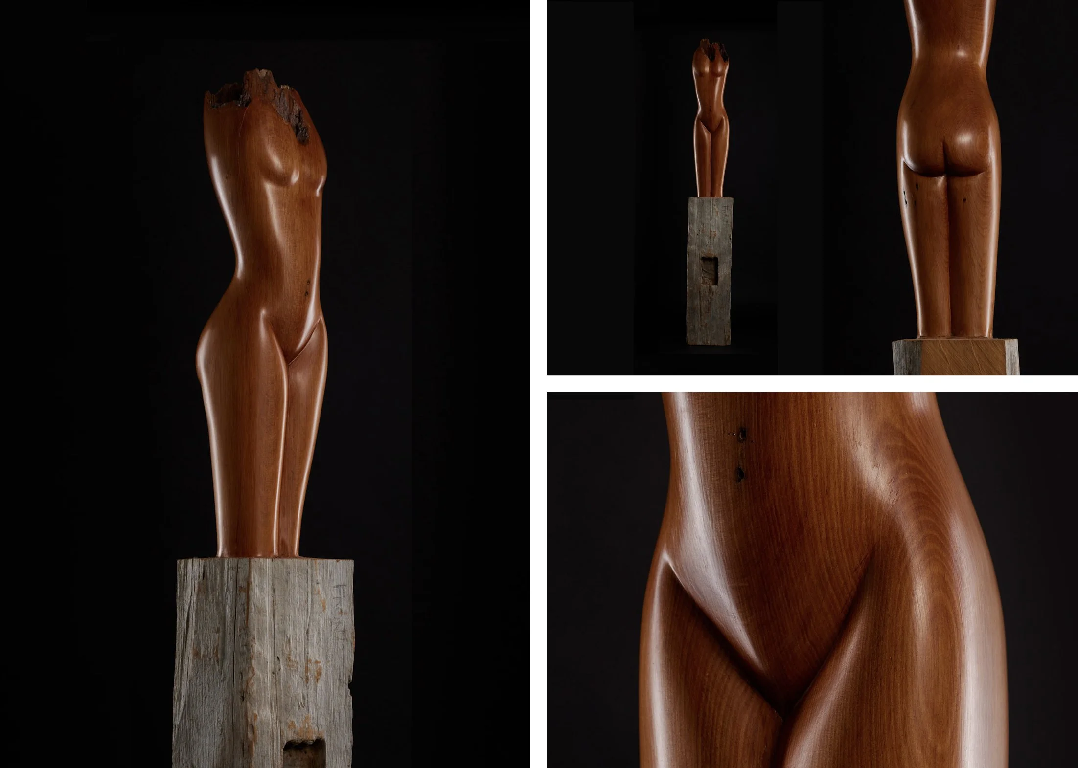 Remaining Volume | Dimensions (mm) 200L x 1450H x 100W | Hawkes Bay Totara – Oiled (Osmo Satin)