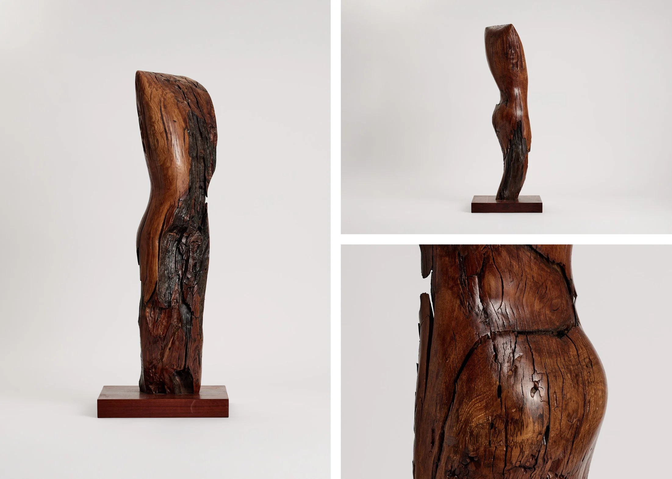 Eroded | Dimensions (mm) 160L x 800H x 200W | Pohutukawa – Oiled (Osmo Satin)