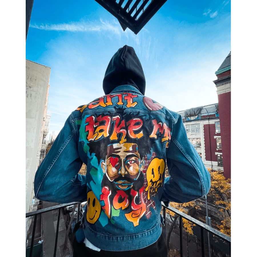 Can't Take My Joy Jean Jacket
