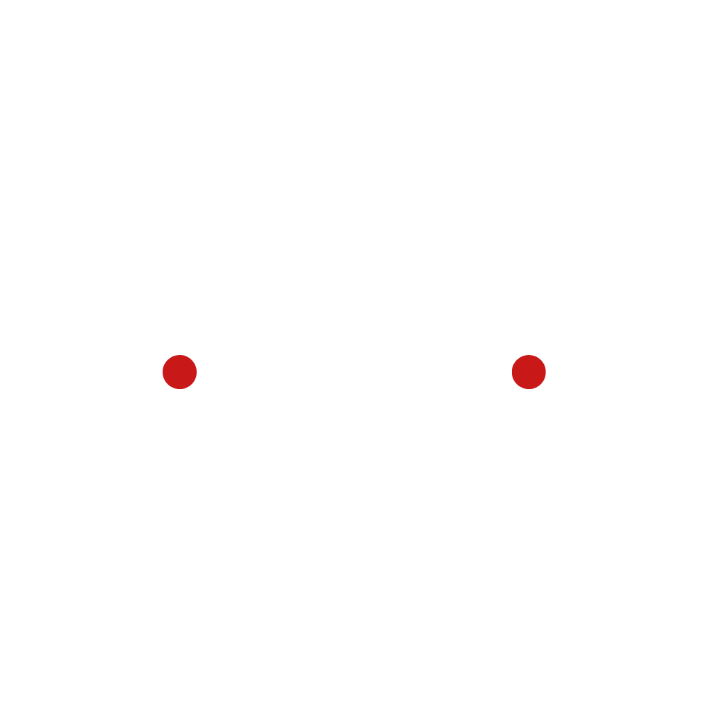 Logo for Afro Dance Seattle featuring a circular design with the text 'Afro Dance Seattle', a central decorative motif, and two red dots on either side of the circle.