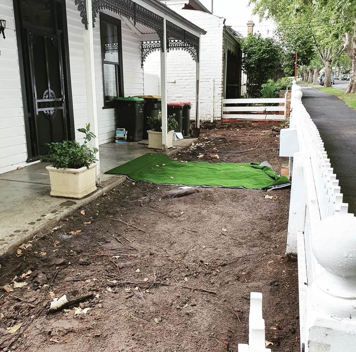 Flemington front garden