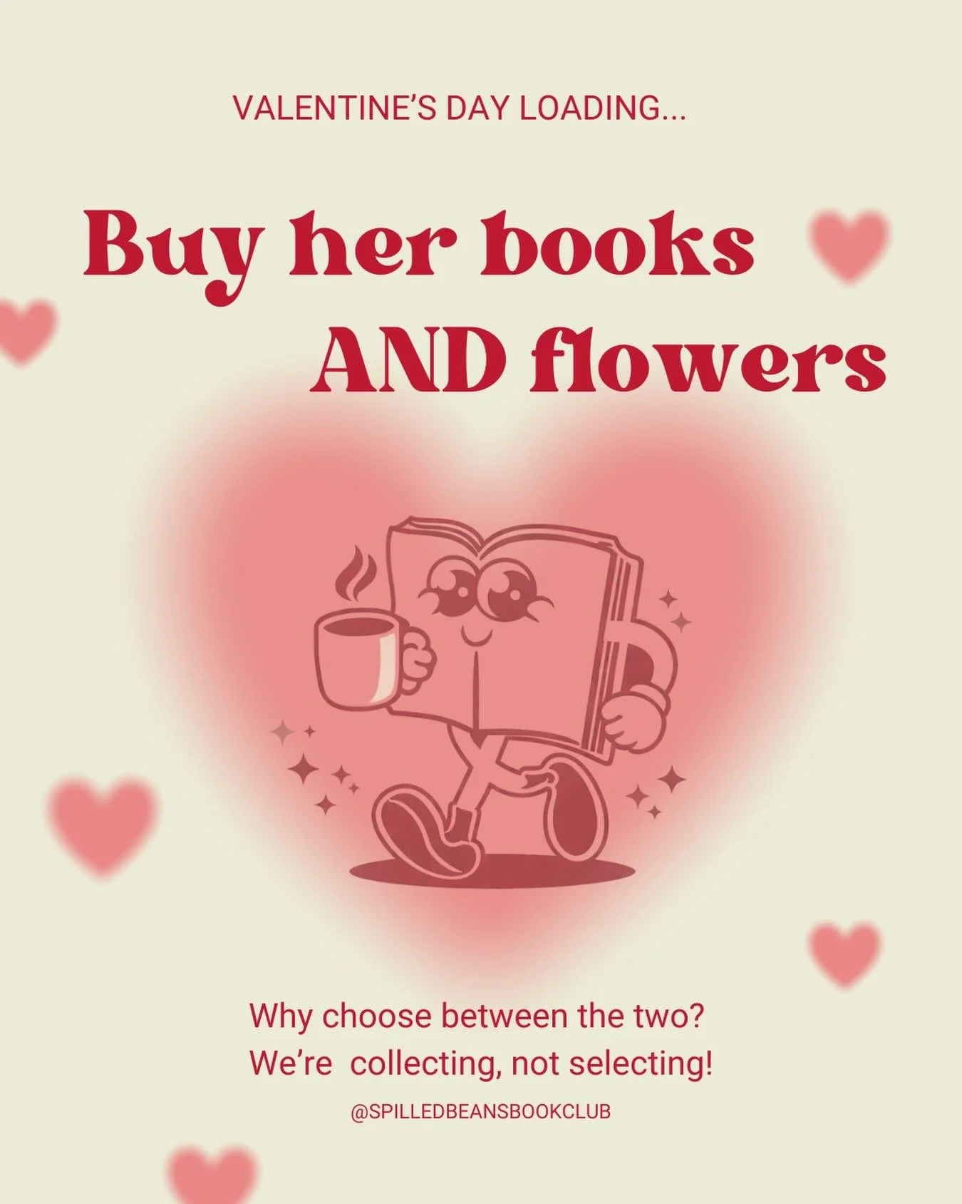 A love language we fully support.💌

#bookish #bookclub #bookfriends #spilledbeansbookclub