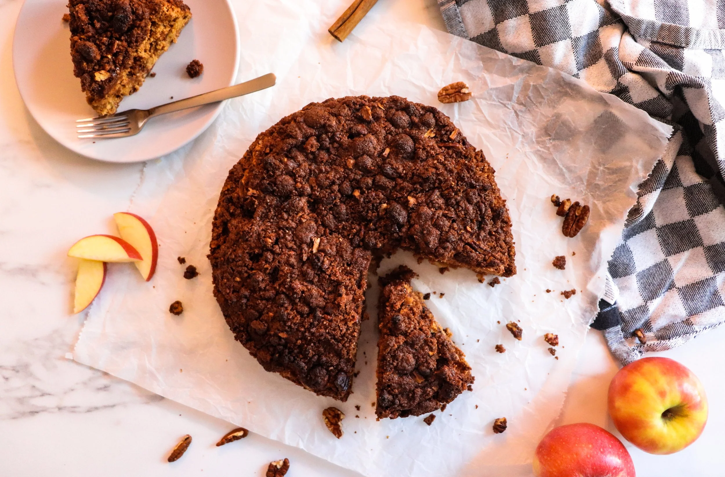 Chai Spiced Apple Cake