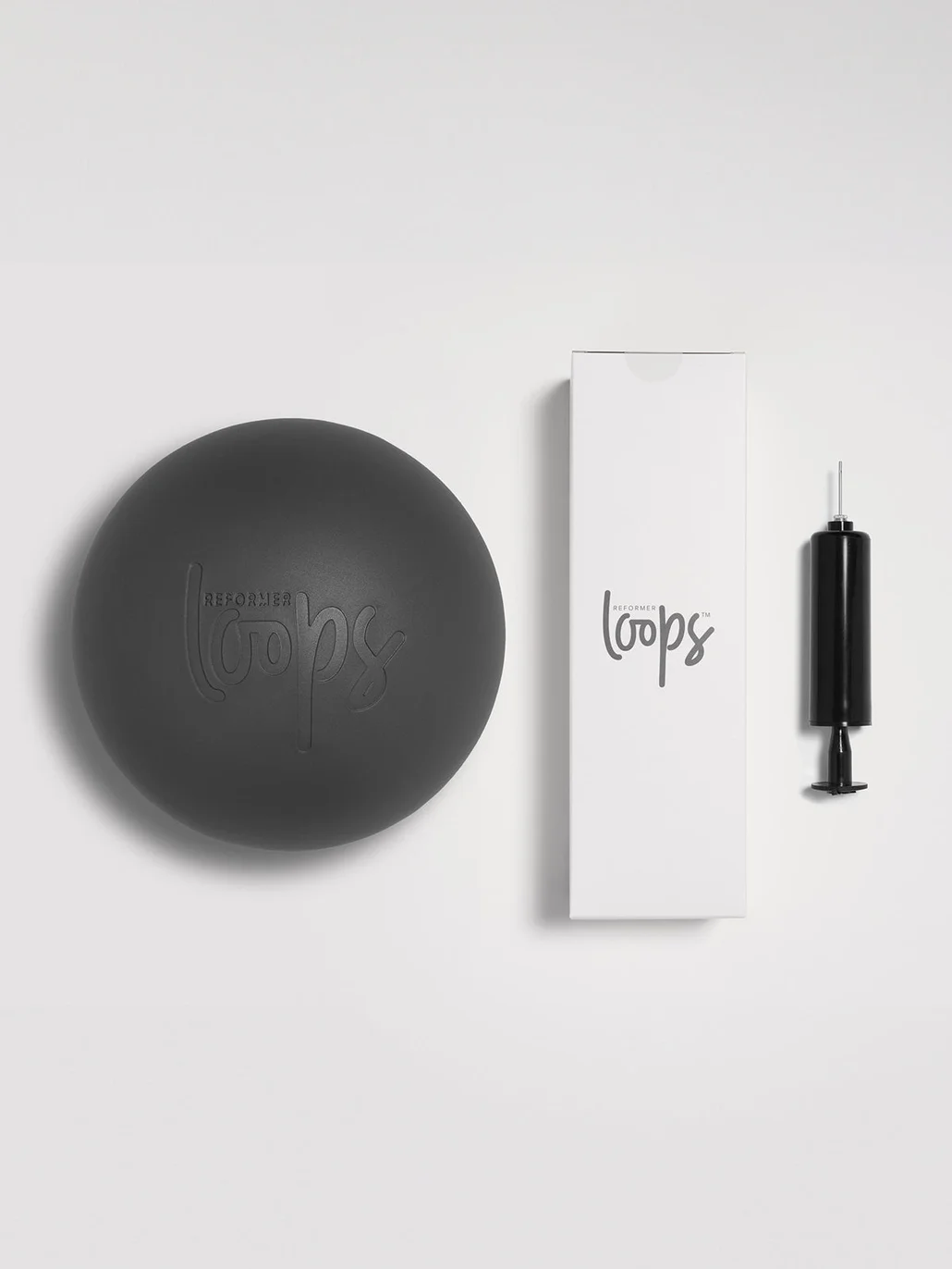 pilates ball - charcoal