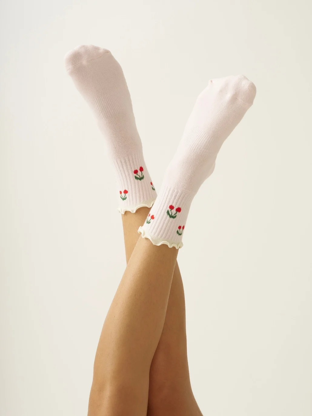 cherry grip sock