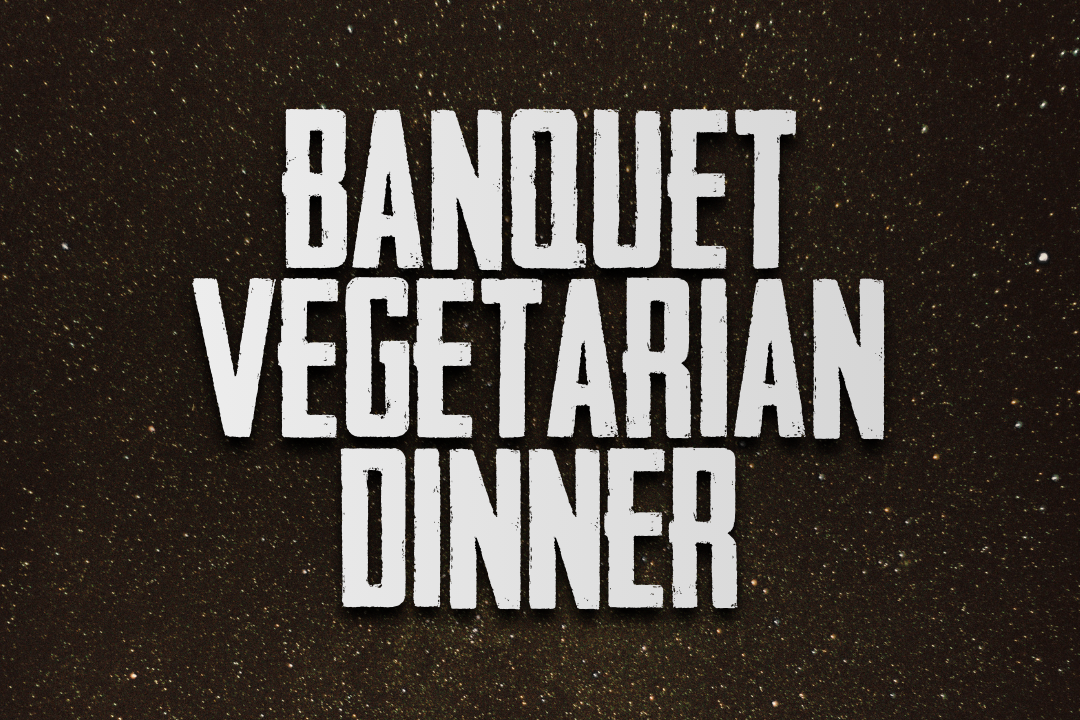 Banquet Vegan Dinner (Mushroom) (Gluten-Free)