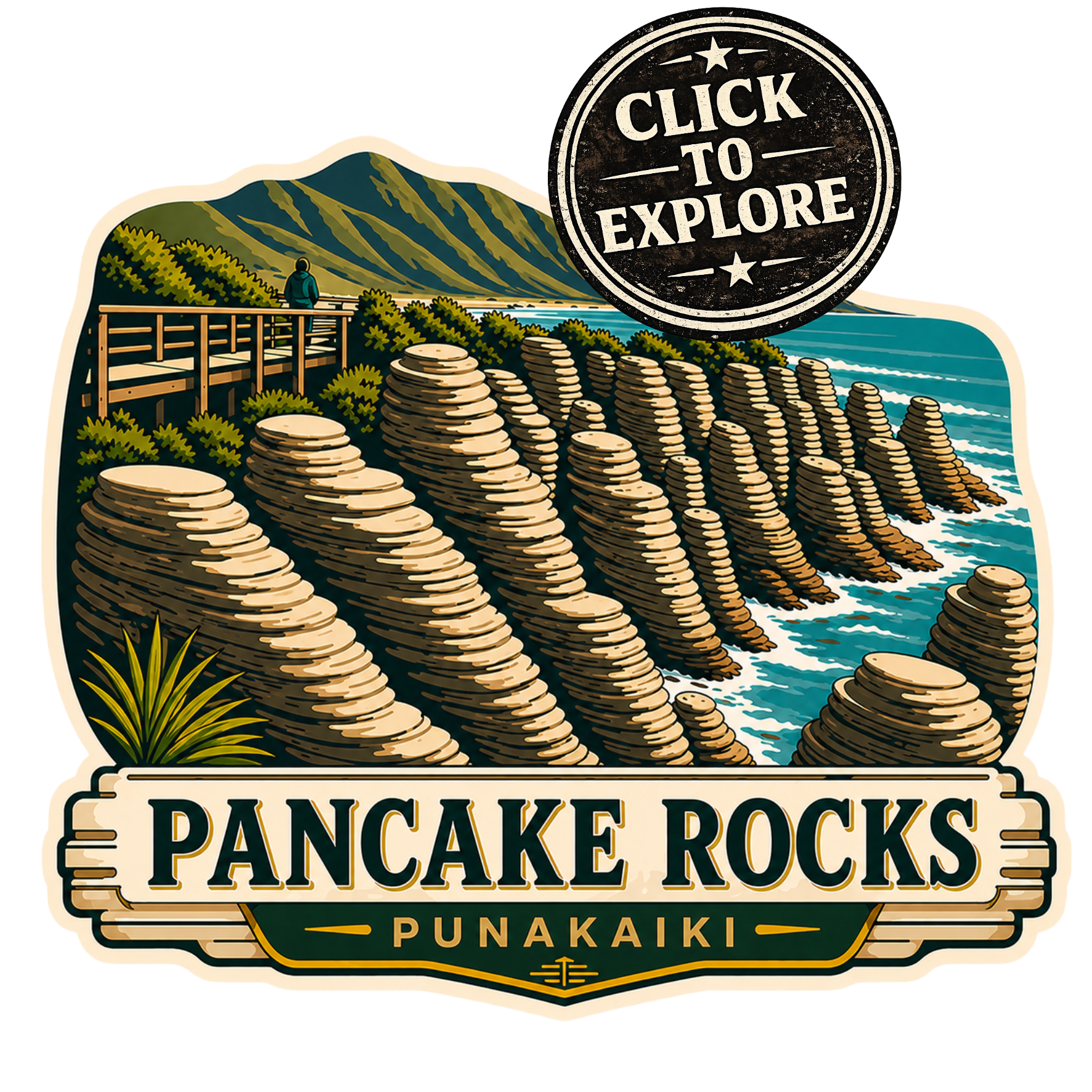 25 - Pancake Rocks (Punakaiki)