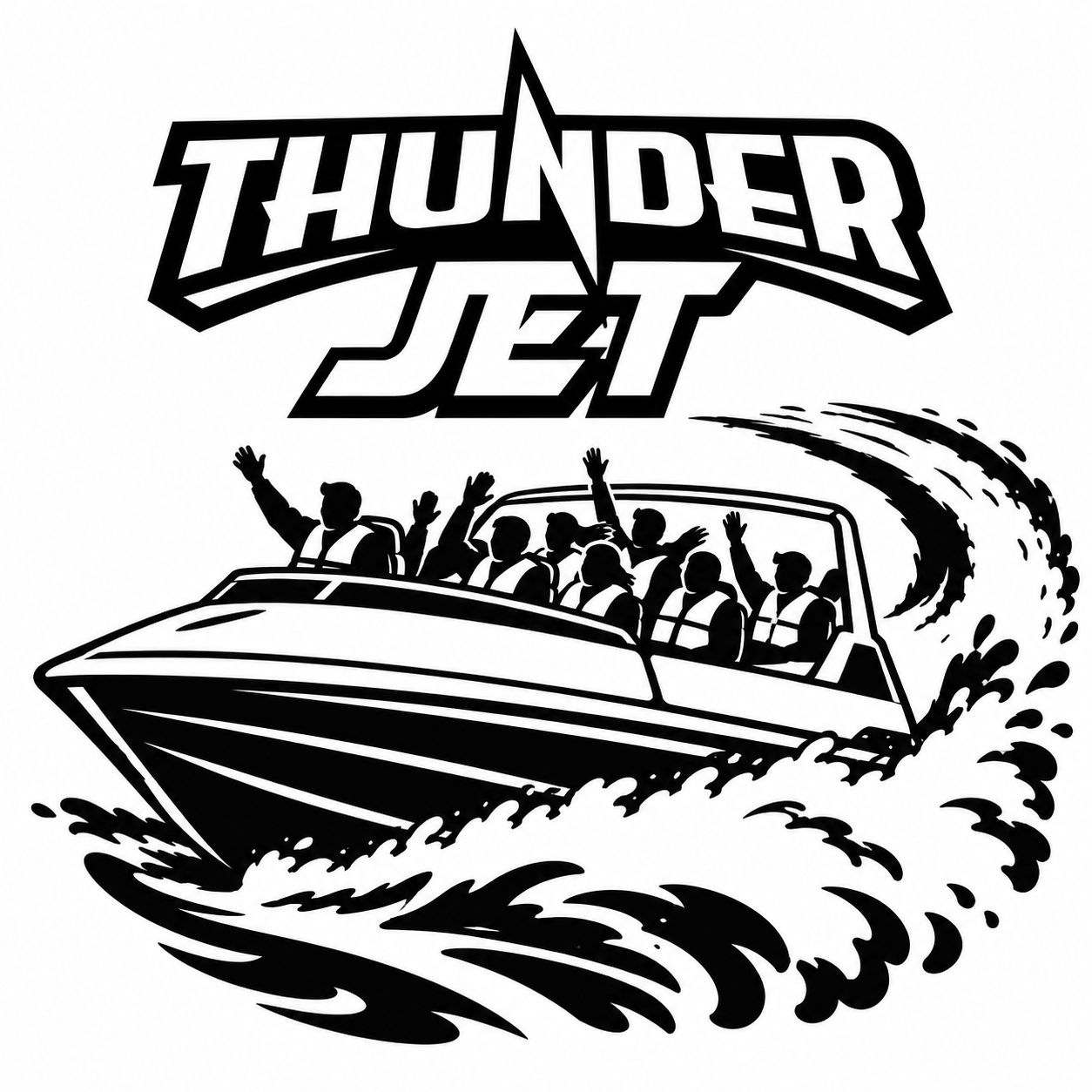 thunder jet stamp