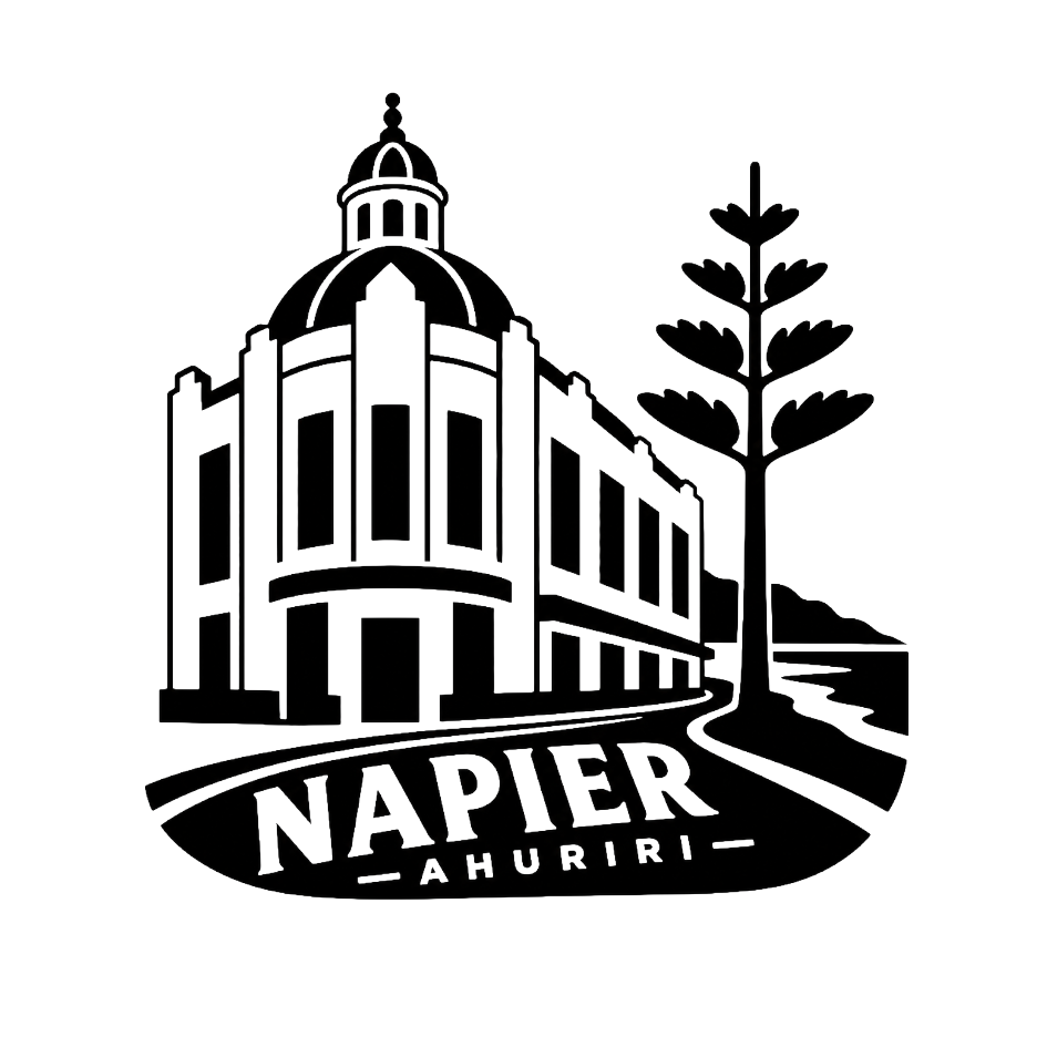 Napier official stamp