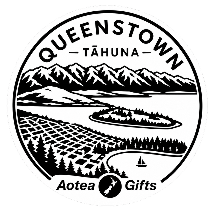 Queenstown stamp at Aotea Gifts The Mall