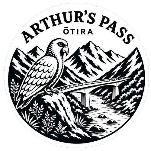 Arthur's Pass Visitor Centre Stamp