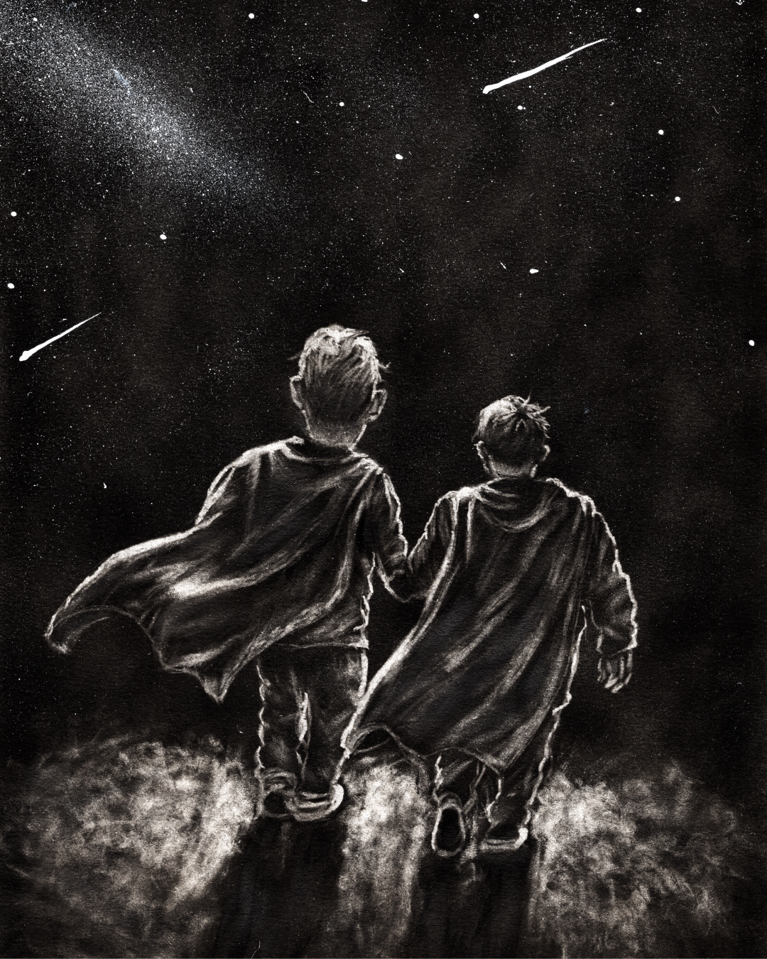 Stronger Together | Graphite Print