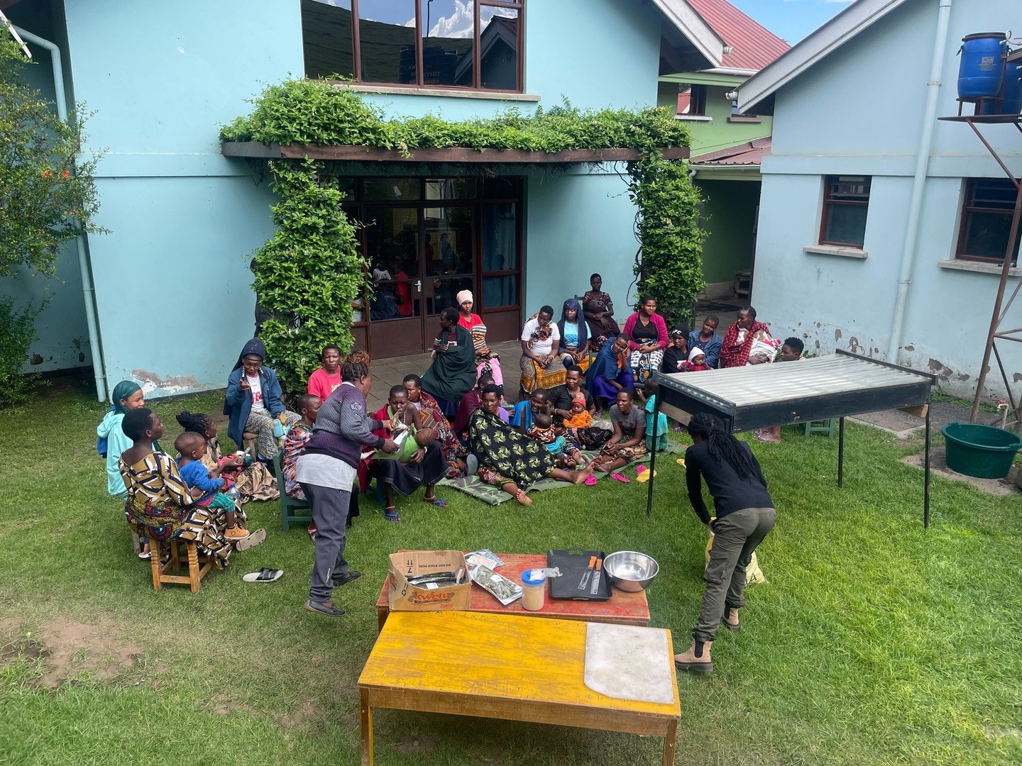 A food dryer, donated by @echofightshunger through our Mamas Education Programme, is now in use at Kafika House &mdash; and our mamas are learning to dry and preserve fruits and vegetables to take home with them! Isn&rsquo;t that wonderful? 

A big t