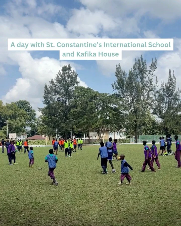 We always have the best time when we spend the day with @scis_tz 

St. Constantine&rsquo;s International School hosted us for a lively football match and a lovely lunch that even came with handmade gift bags for our kids to bring back to Kafika House