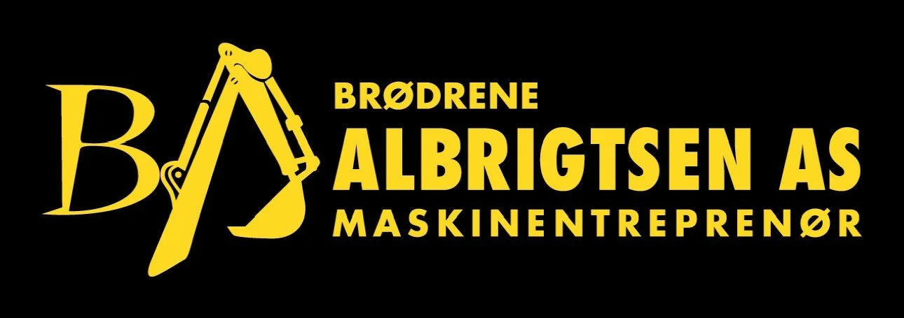 Logo Brødrene Albrigtsen Maskinentreprenør