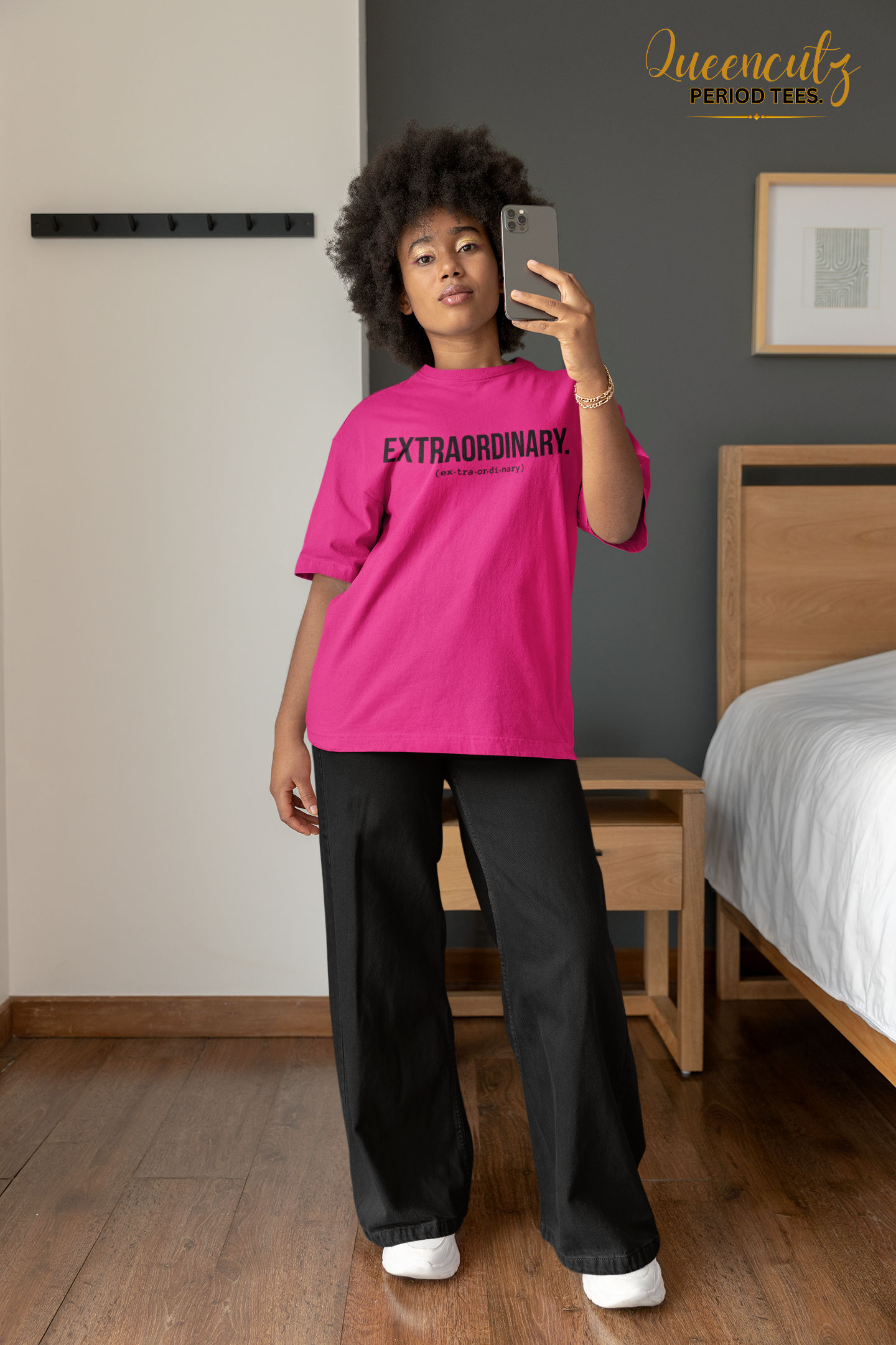 round-neck-t-shirt-mockup-of-a-woman-with-afro-hairstyle-taking-a-mirror-selfie-m29350.png