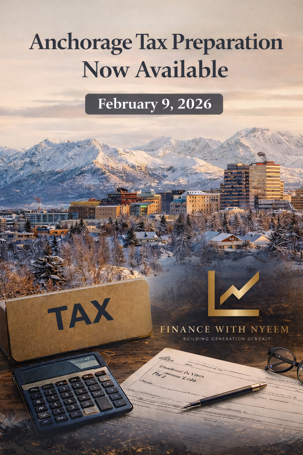 Anchorage Tax Preparation Now Available
