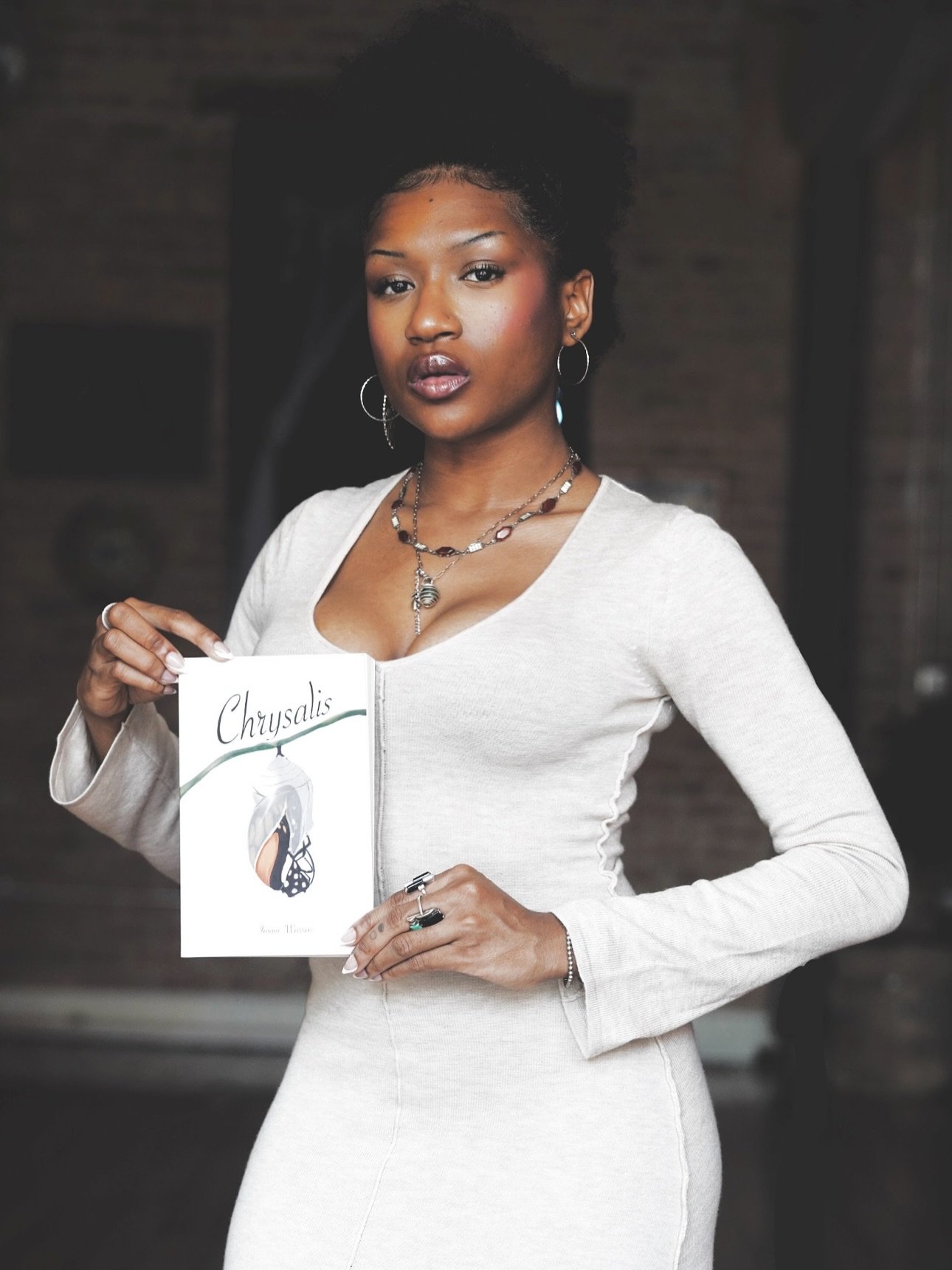 I&rsquo;ll be having an author conversation and reading at Solidarity Studios this Wednesday, May 27th at 6p with @ragingopossumpress. Celebrating the reprint of my full length poetry book, &ldquo;Chrysalis,&rdquo; which sold out! 

&ldquo;Chrysalis&
