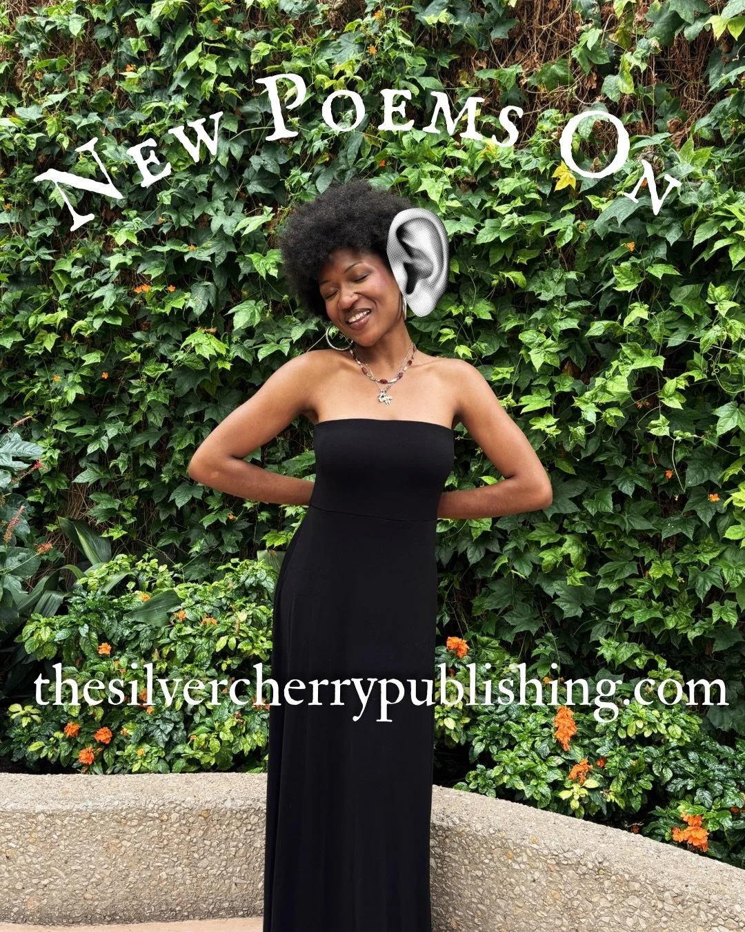 Listen up, listen in! New poems on the site that may help you look within. 

Check out thesilvercherrypublishing.com to get your weekly fill of poetry✍🏾

Link in bio!