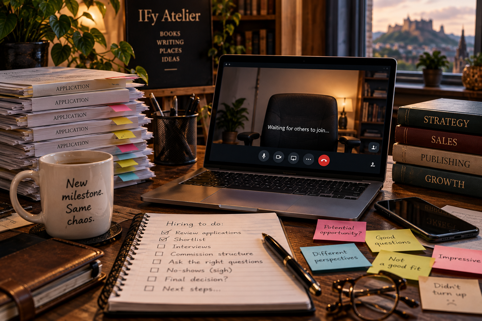 Behind the Curtains: I Tried to Hire Somebody