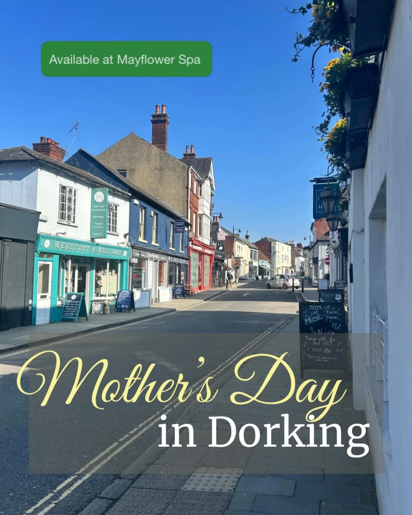Repost from @hellodorking
&bull;
It&rsquo;s less than a week away! Yes, Mother&rsquo;s Day is on Sunday and here are just a few ways you can spoil her in Dorking.

🥂 Victoria&rsquo;s Little Bra Shop
Book a mother-and-daughter fitting appointment and