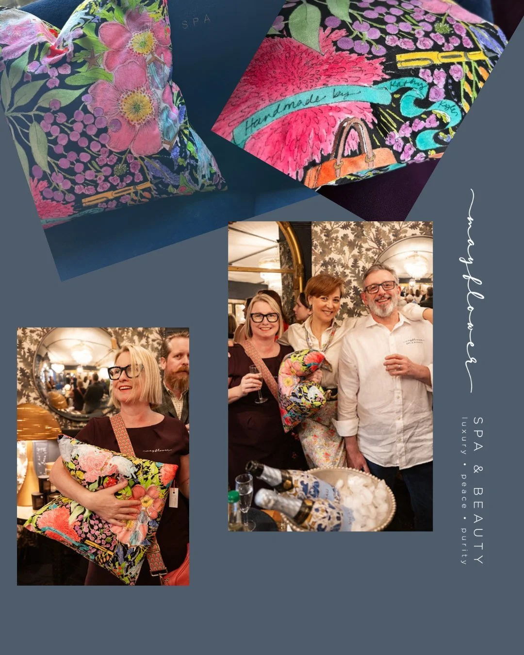 K A T H Y 🇺🇸 K Y L E 

Andy &amp; I were invited to the launch of @kathykyle_studio beautifully designed and printed collection, in the gorgeous surroundings of Sandrock House

Kathy has followed her heart and dreams and made them come true. We sal