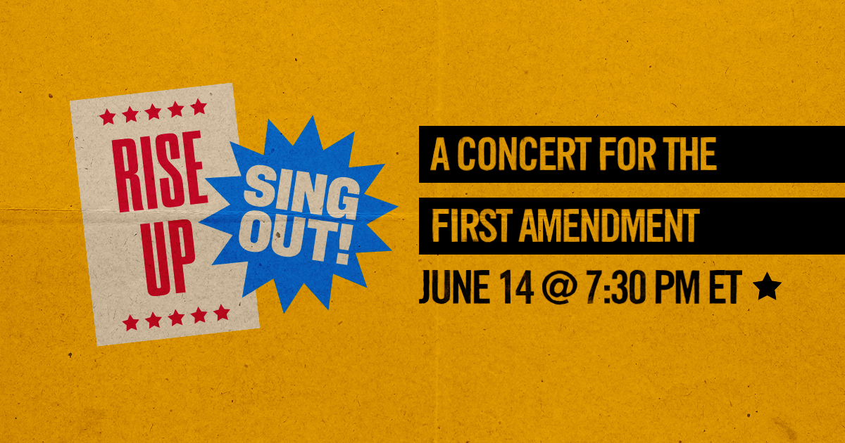 Rise Up, Sing Out! Watch Party with Singing Resistance Great Neck