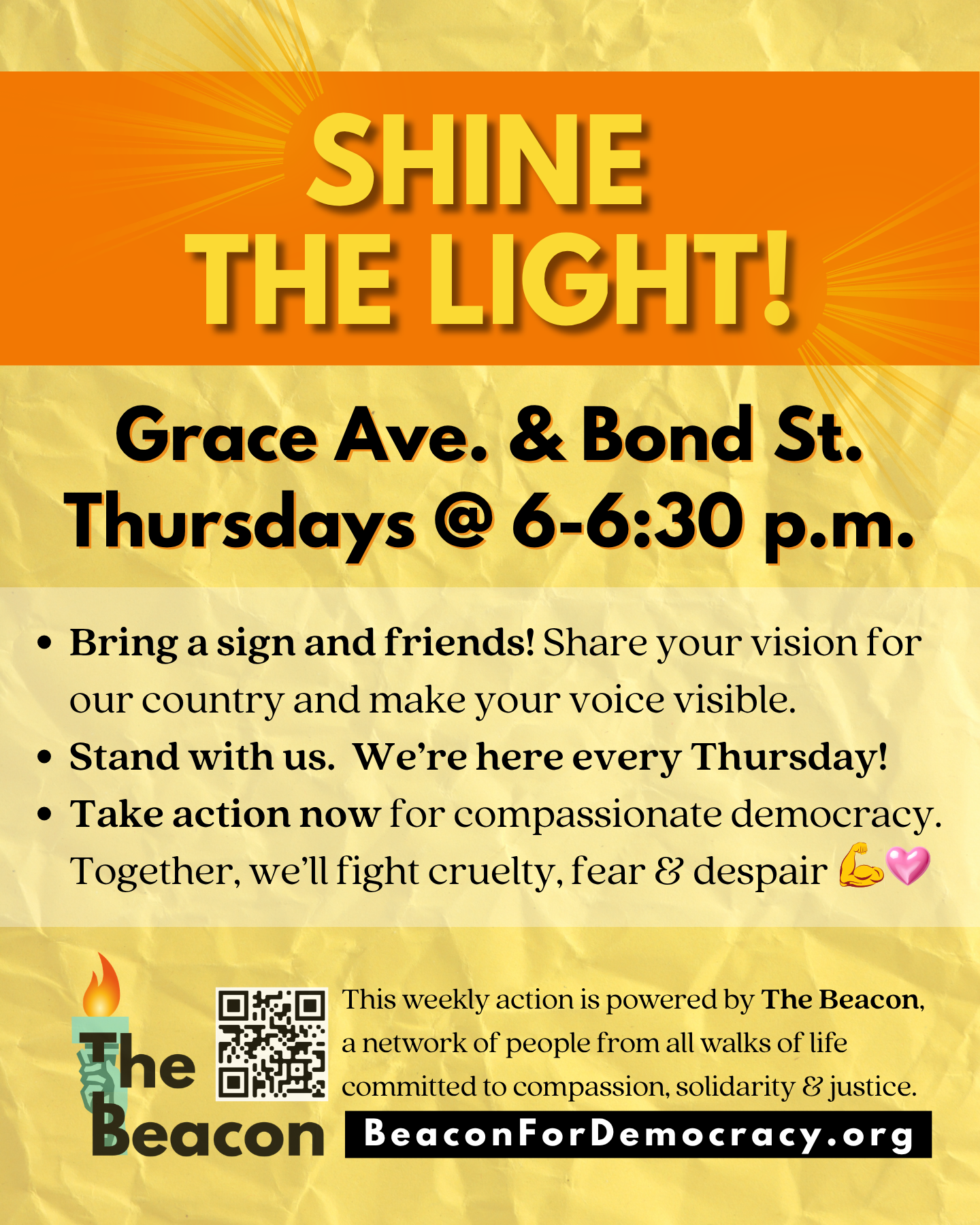 Beacon Shine the Light Thursdays: ICE Out of Our Communities!