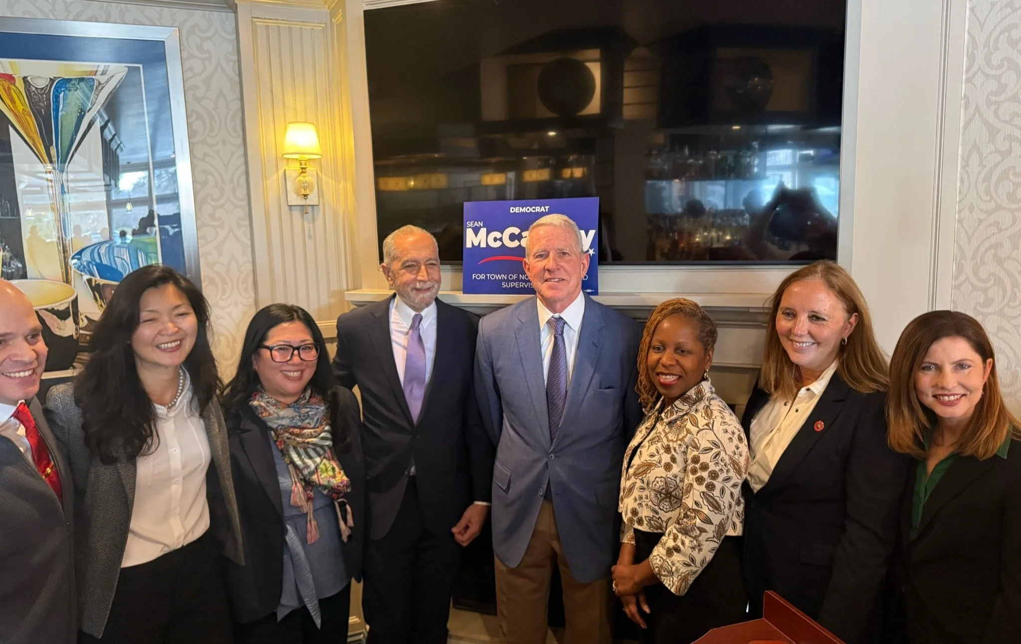 Great Neck Democratic Club supports SEAN McCALLY FOR TOWN OF NORWOOD SUPERVISOR.
