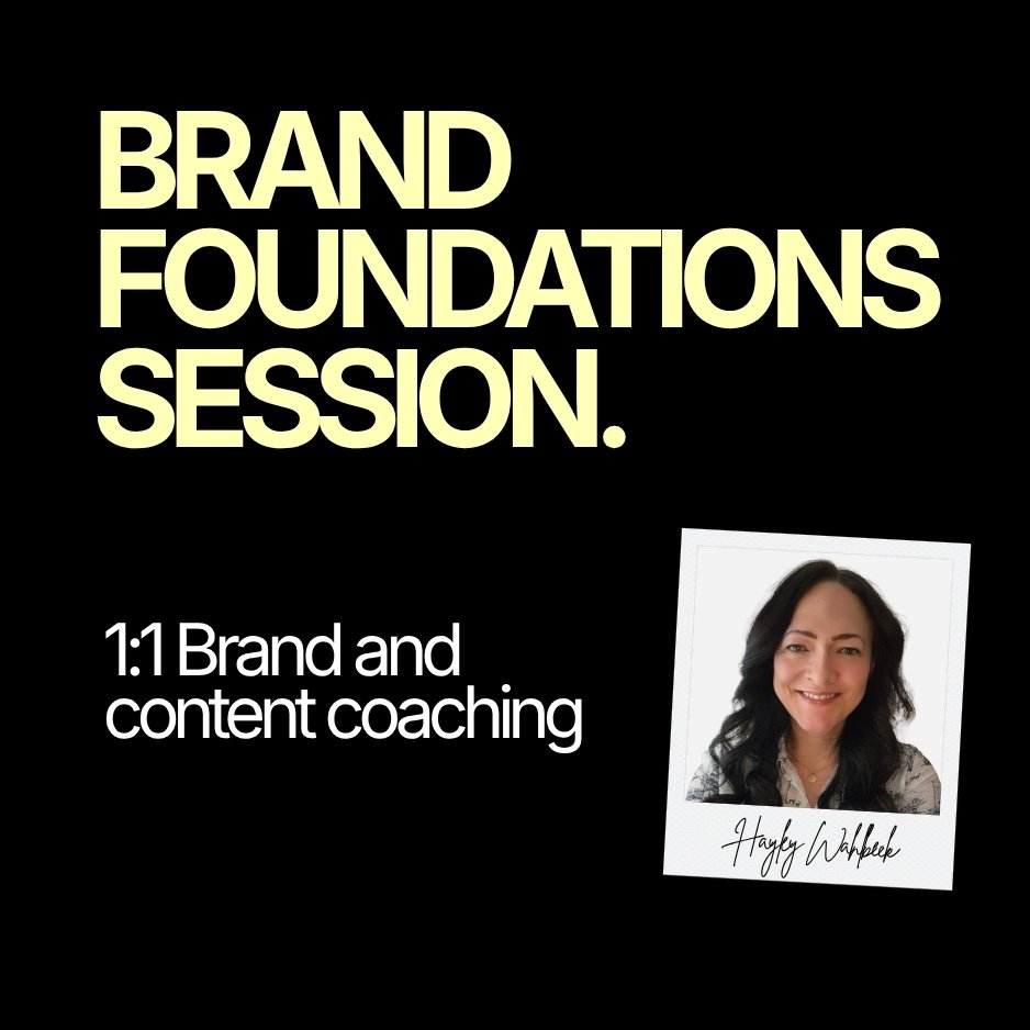 The Brand Foundations Session