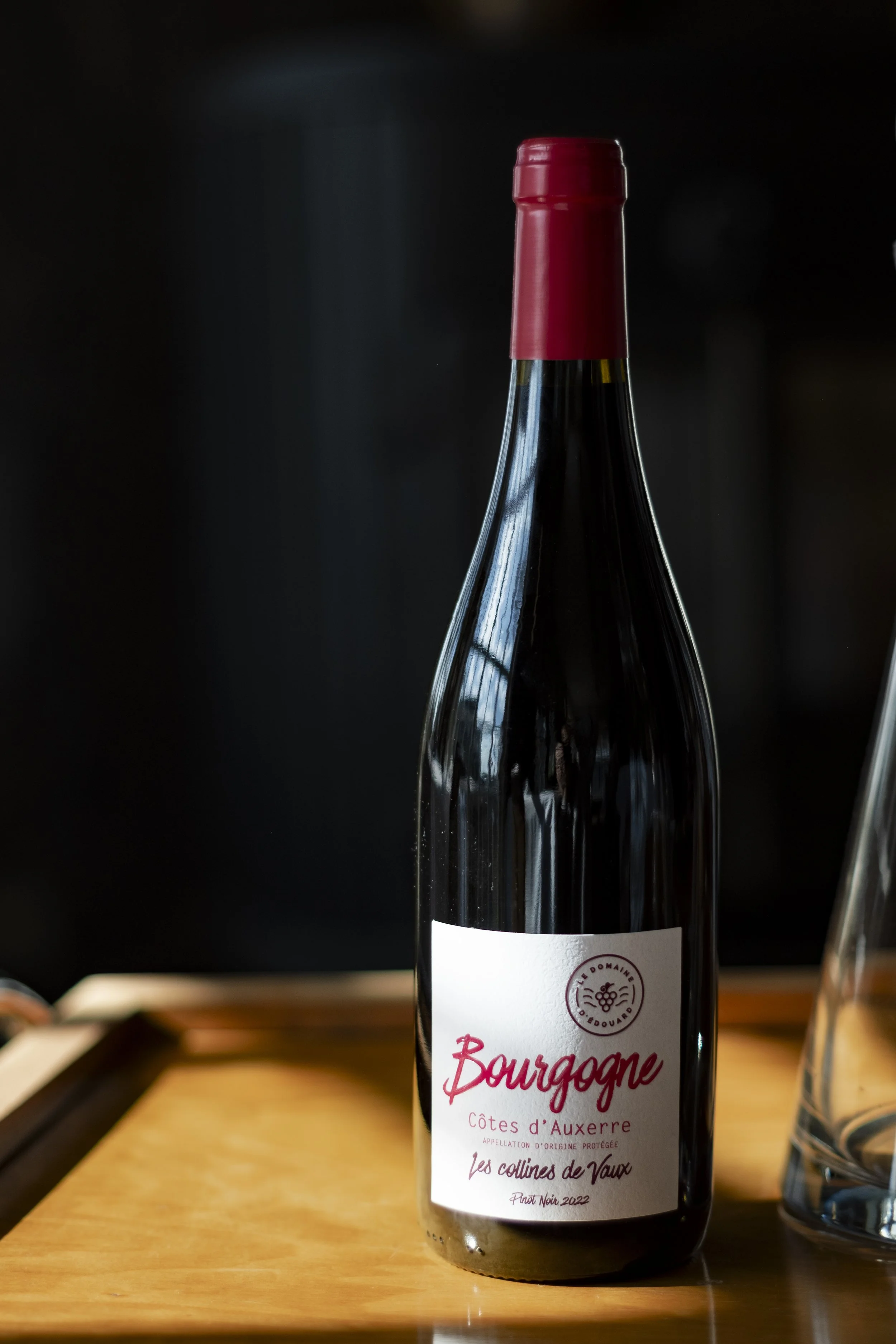 selectie van wijnen bij restaurant marquize westende