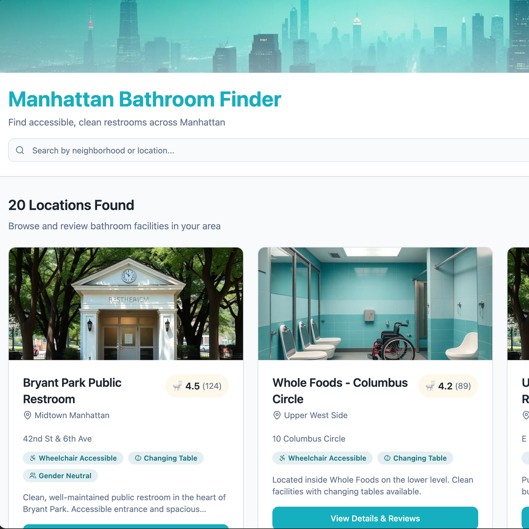EZPZ Bathroom Finder