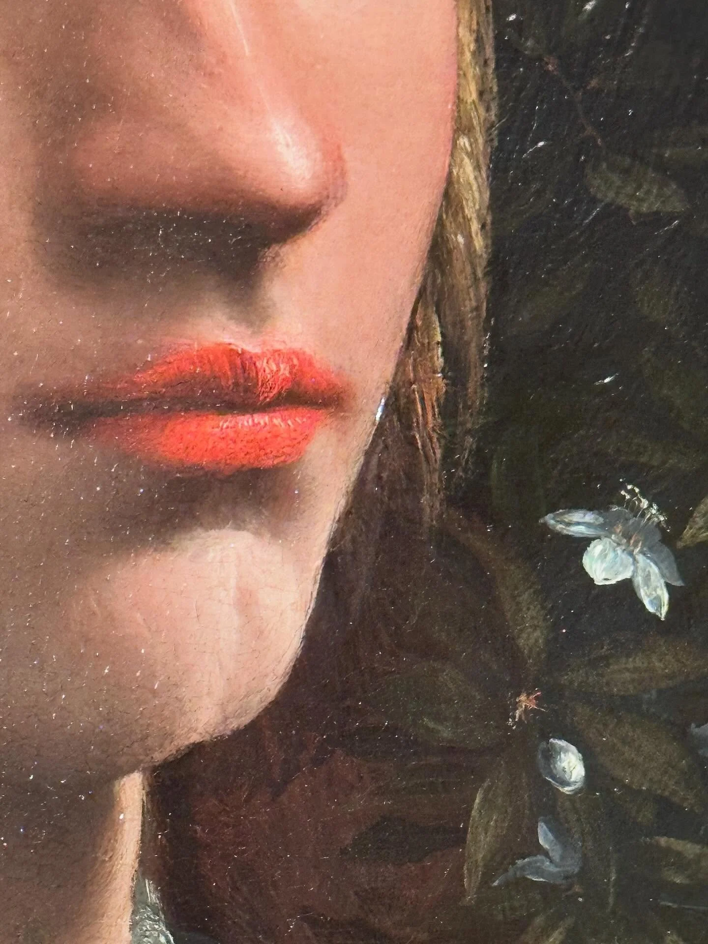 Because she is the object of my gaze, even when I am not hers.