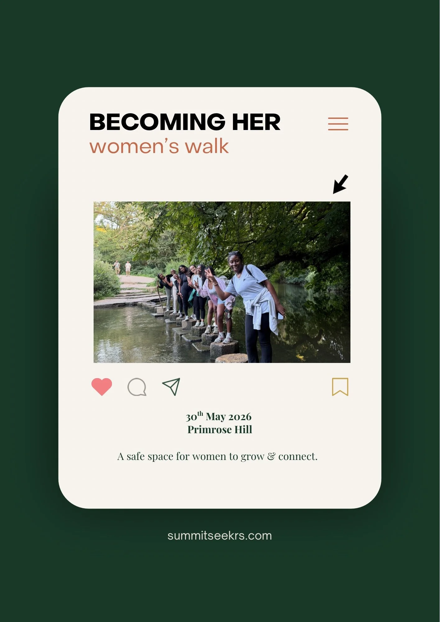 Becoming Her: Women’s Walk