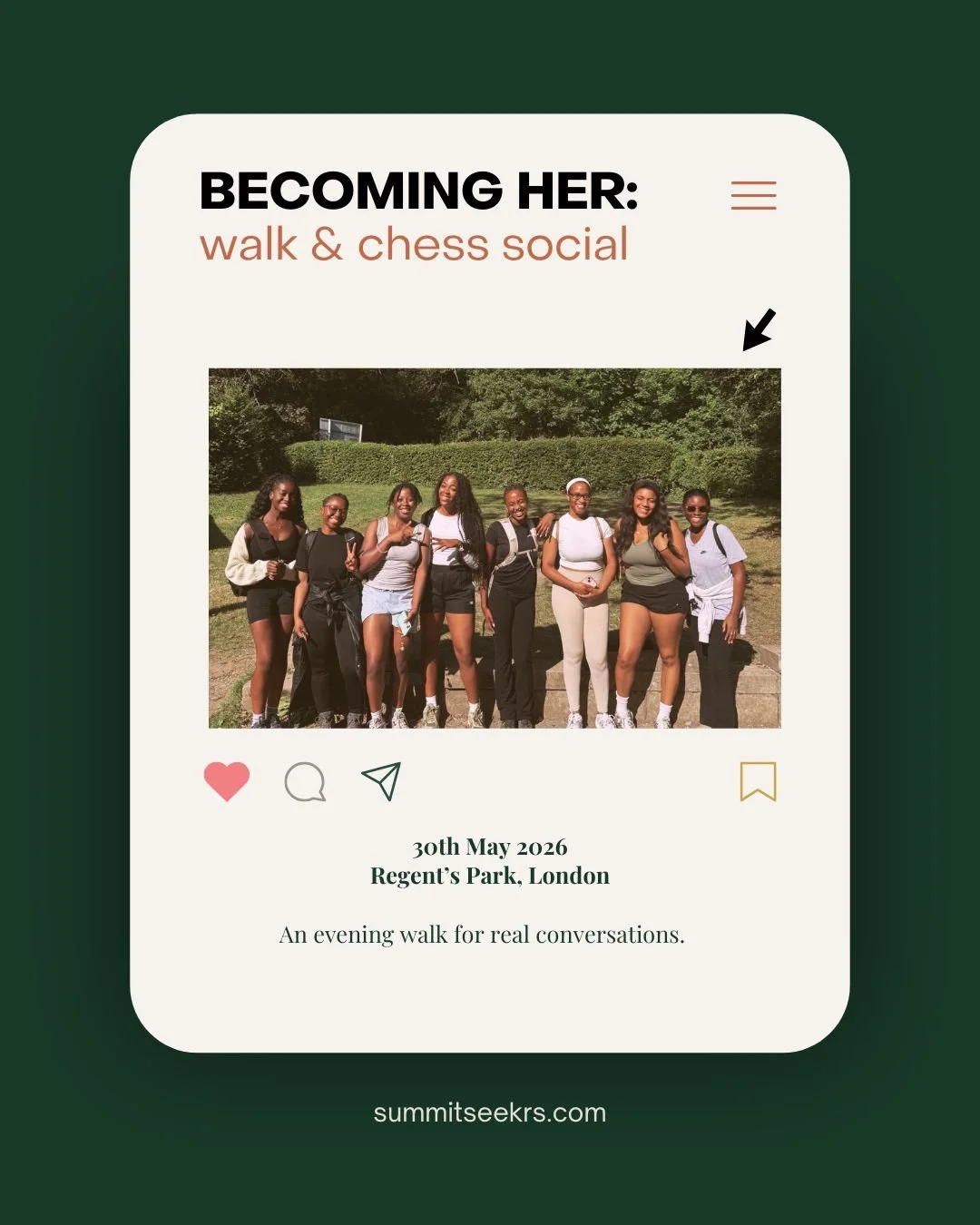 Becoming Her: Walk & Chess Social