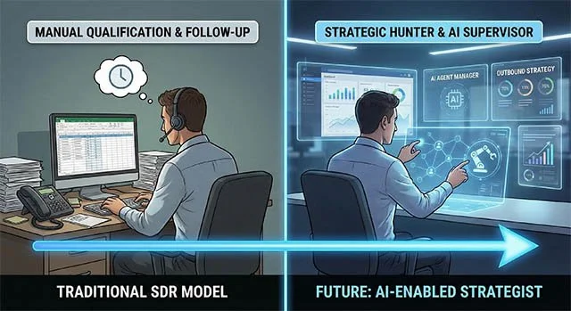 The Future of Sales Organizations: Why the SDR Role Is About to Change Forever